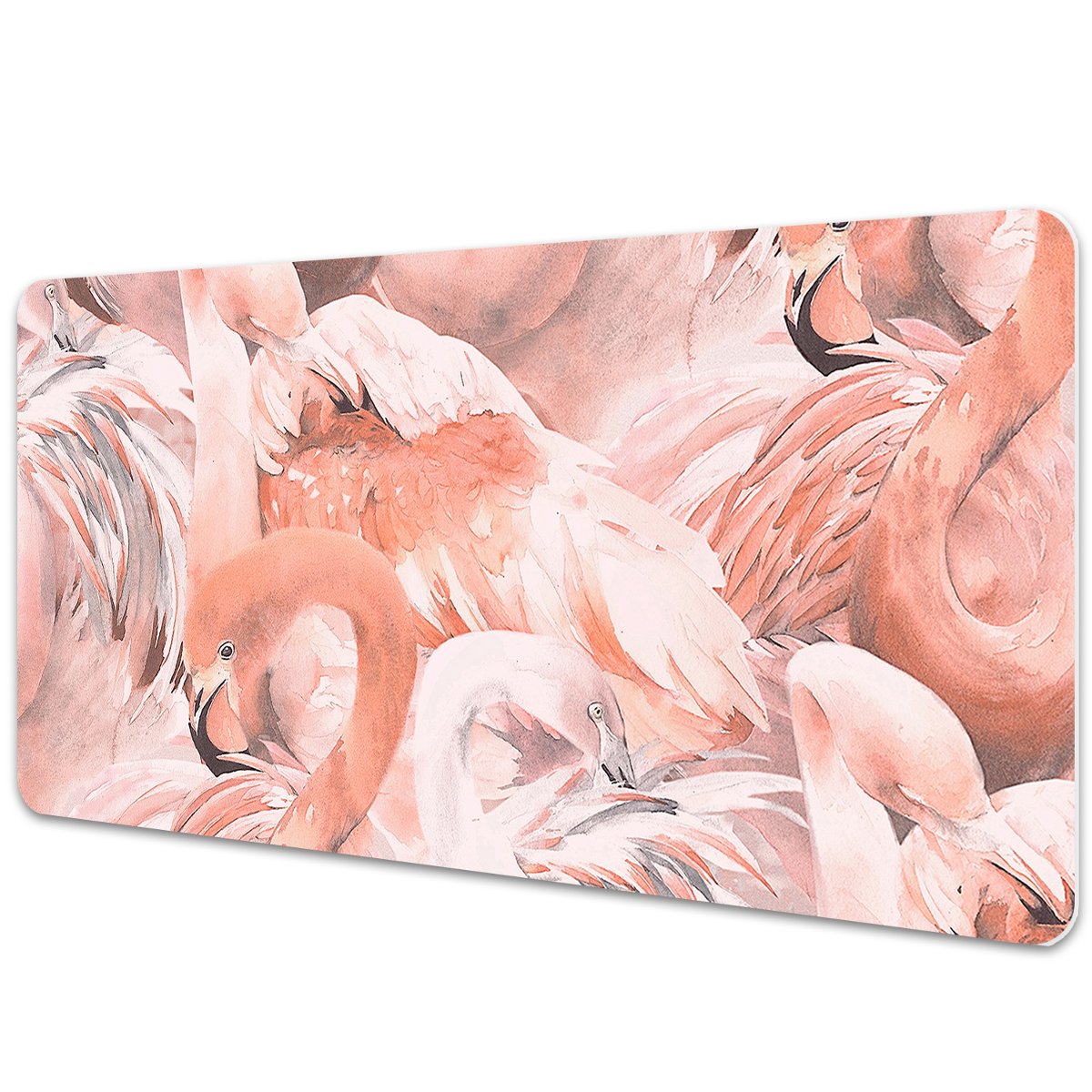 Podkładka pod mysz i klawiaturę Flamingi 90x45 cm