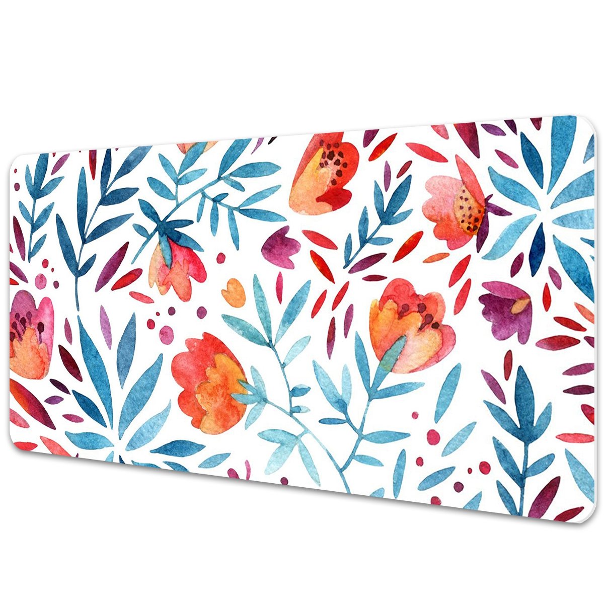 Podkładka mata ochrona biurka Maki vintage 90x45cm