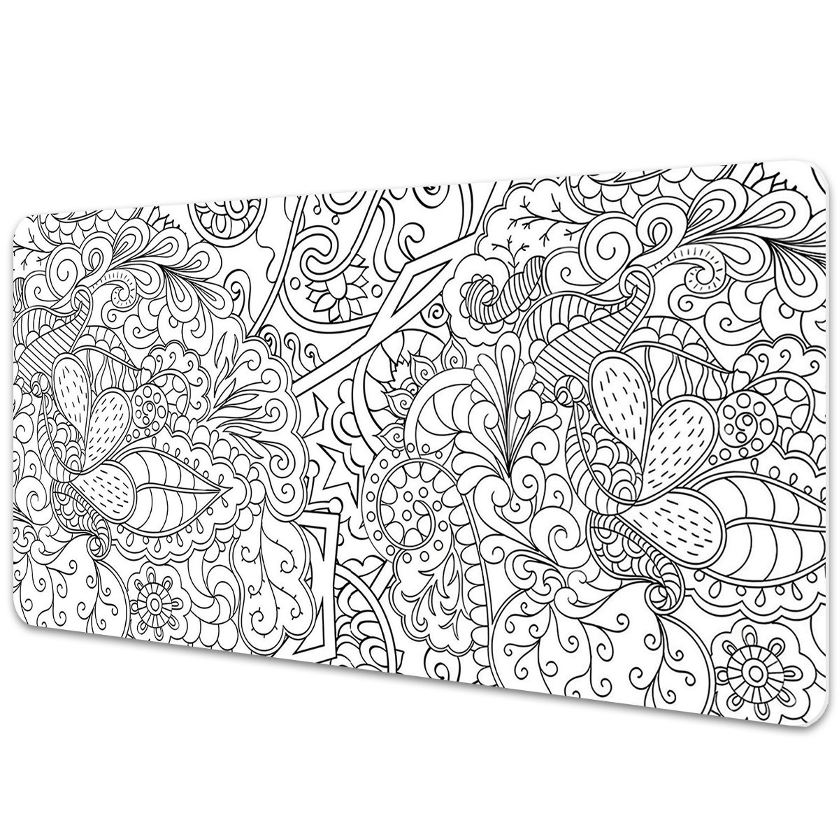 Duża podkładka na biurko Abstrakcyjny wzór 90x45cm