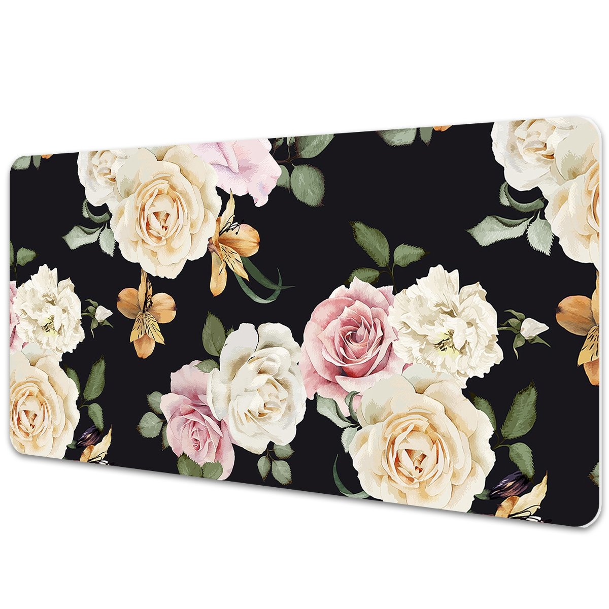 Podkładka mata ochrona biurka Vintage róże 90x45cm