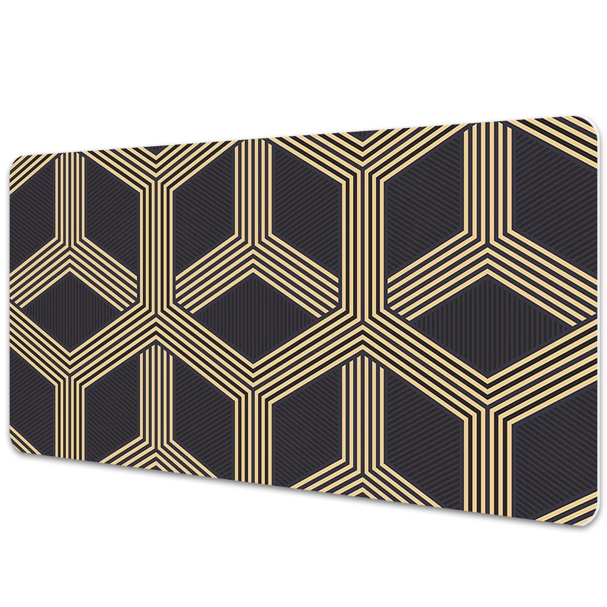 Duża podkładka na biurko Geometryczny wzór 90x45cm