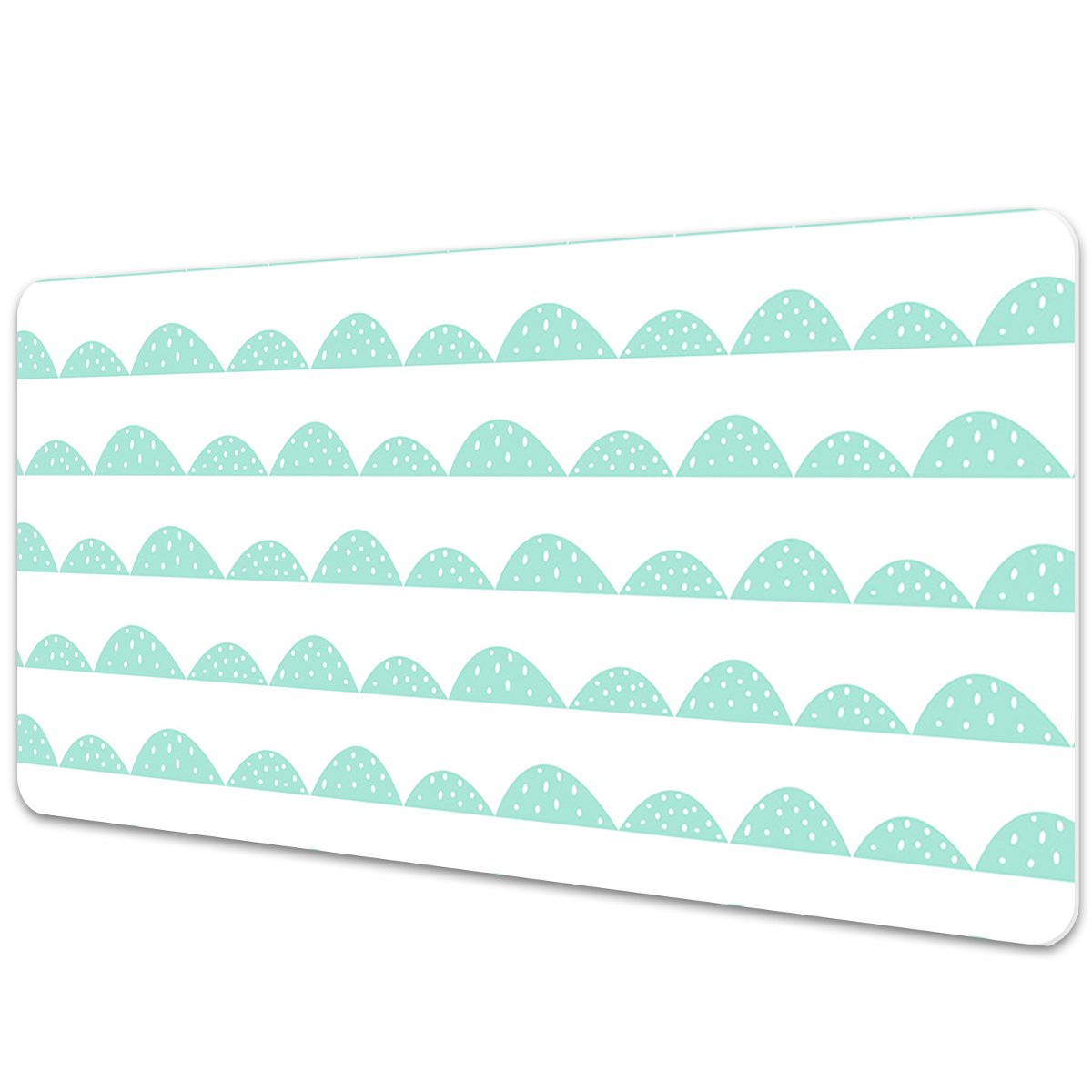 Ochronna mata na biurko Zielone pagórki 90x45 cm