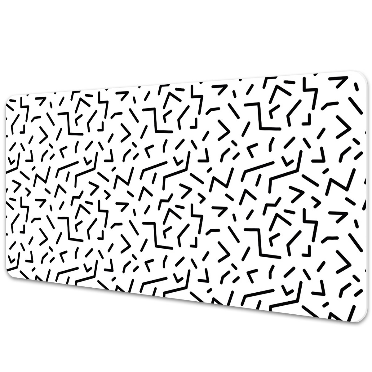 Duża podkładka na biurko Geometryczny wzór 90x45cm