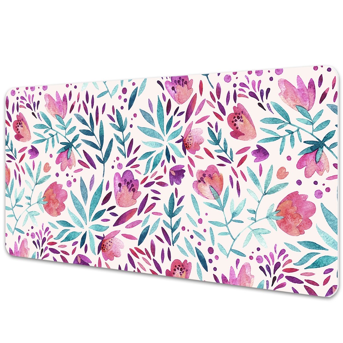Podkładka mata ochrona biurka Vintage maki 90x45cm