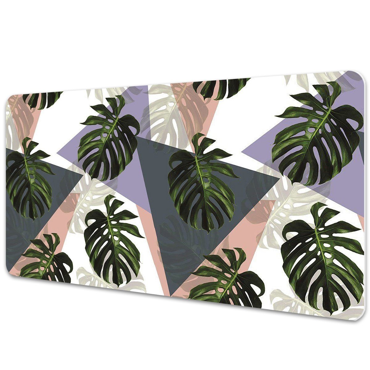 Mata ochronna z nadrukiem Monstera wzór 90x45 cm