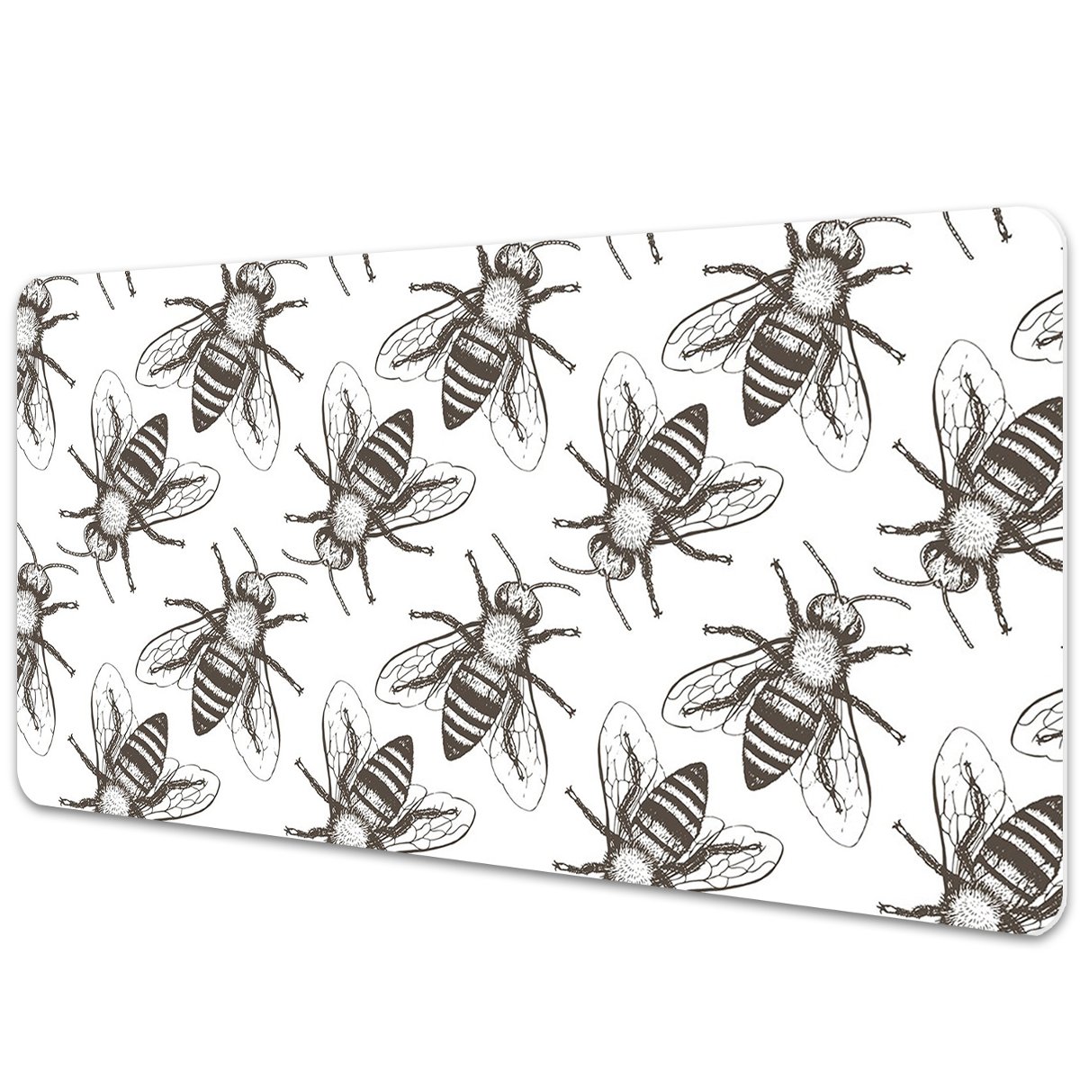 Mata ochronna z nadrukiem Pszczoły wzór 90x45 cm