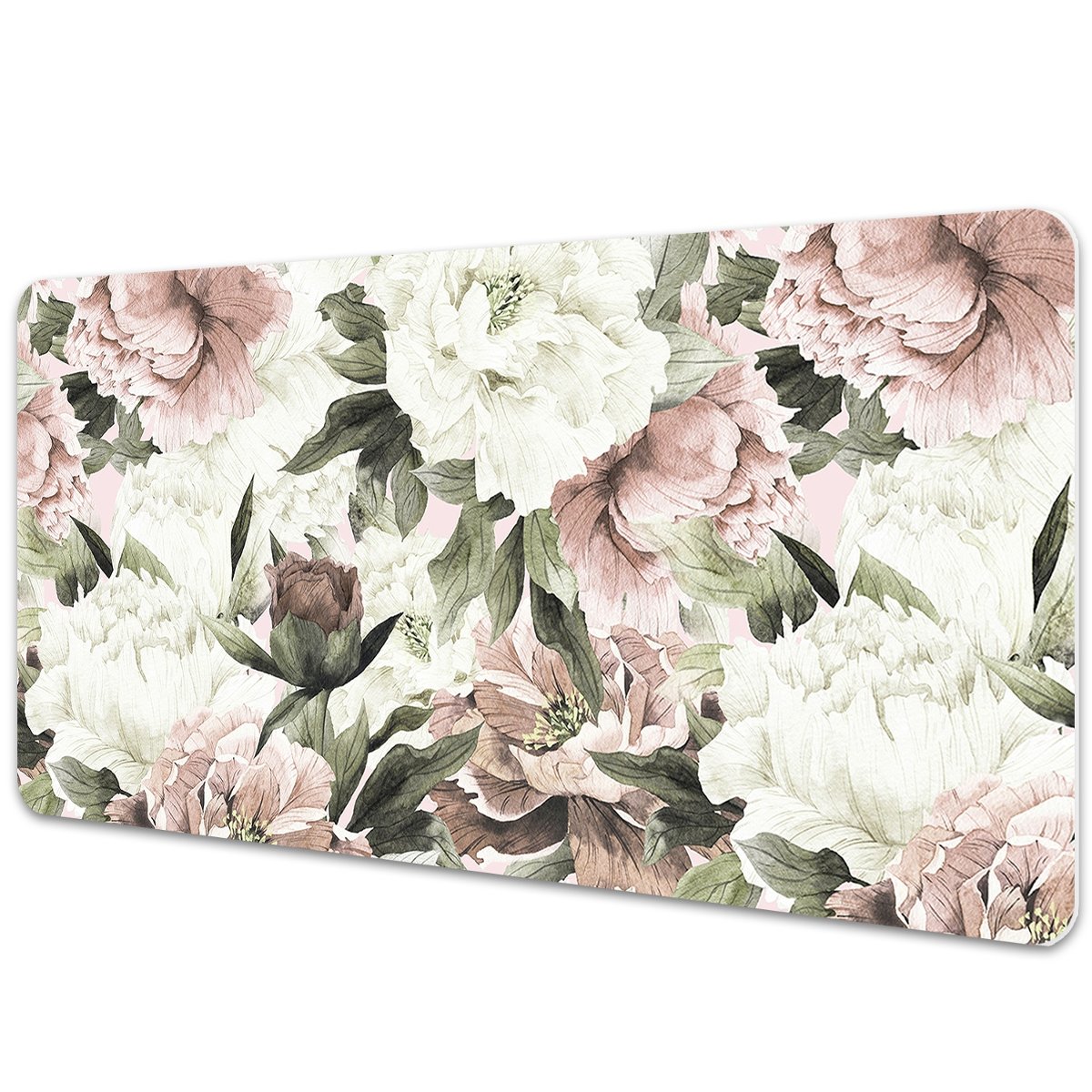 Podkładka na biurko Vintage bukiet róż 90x45 cm