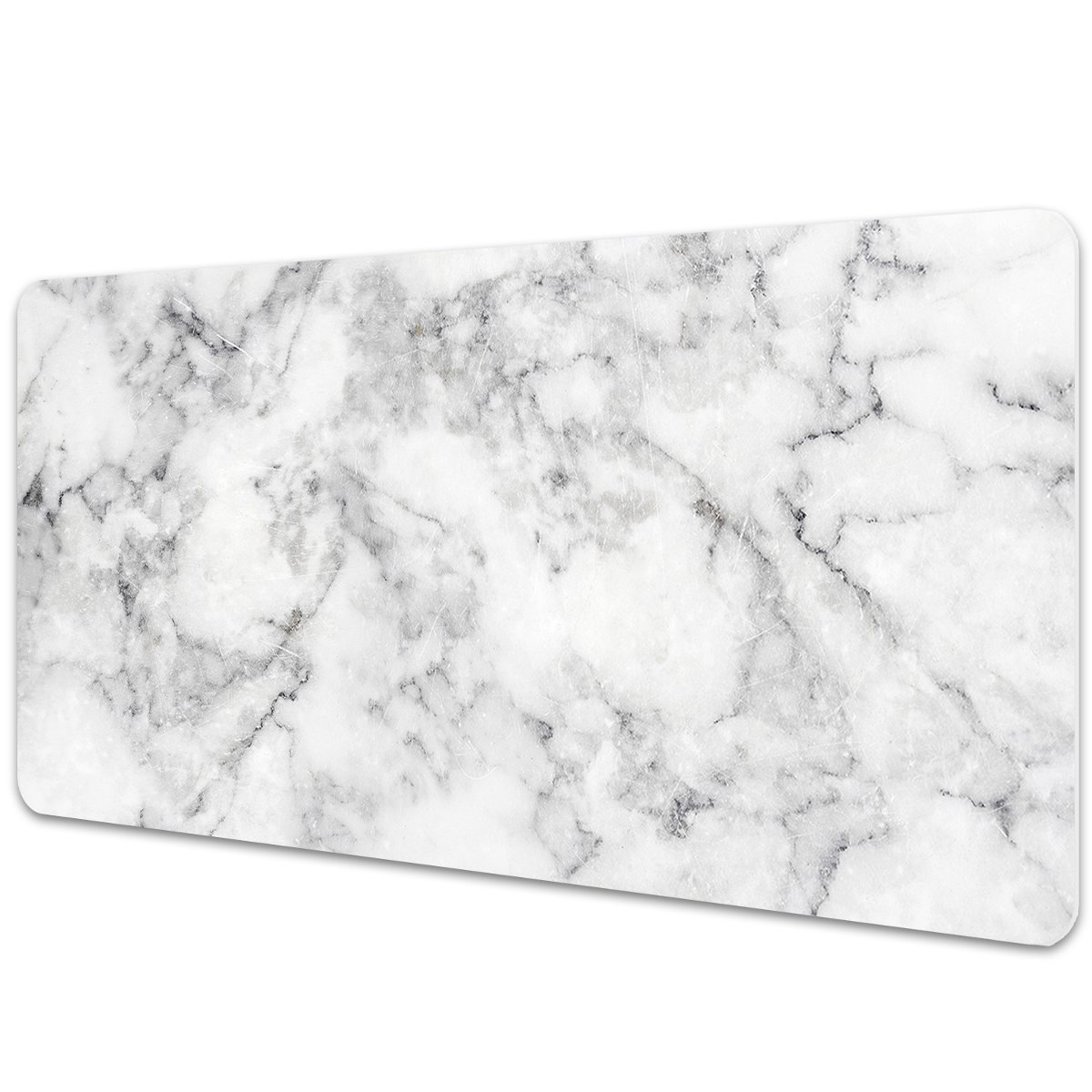 Podkładka mata ochrona biurka Biały marmur 90x45cm