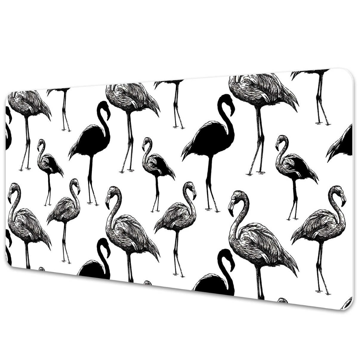 Mata ochronna na blat Retro styl flamingi 90x45 cm