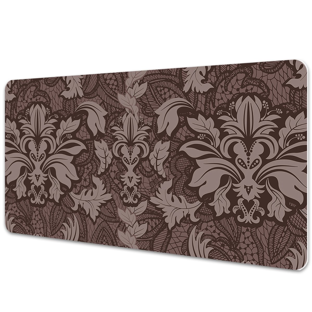 Mata ochronna na biurko Wzór styl damask 90x45 cm