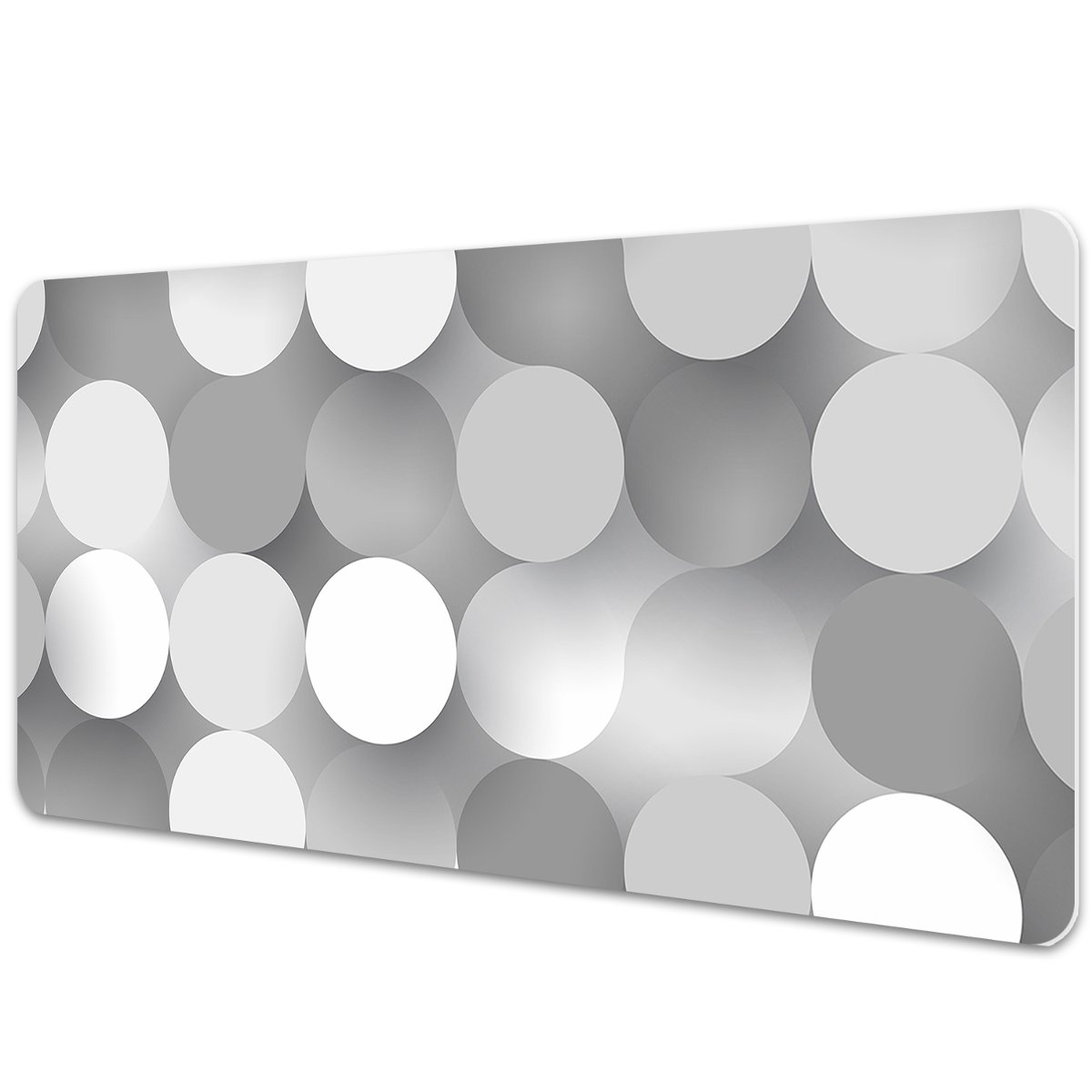 Podkładka mata ochrona biurka Płaskie koła 90x45cm