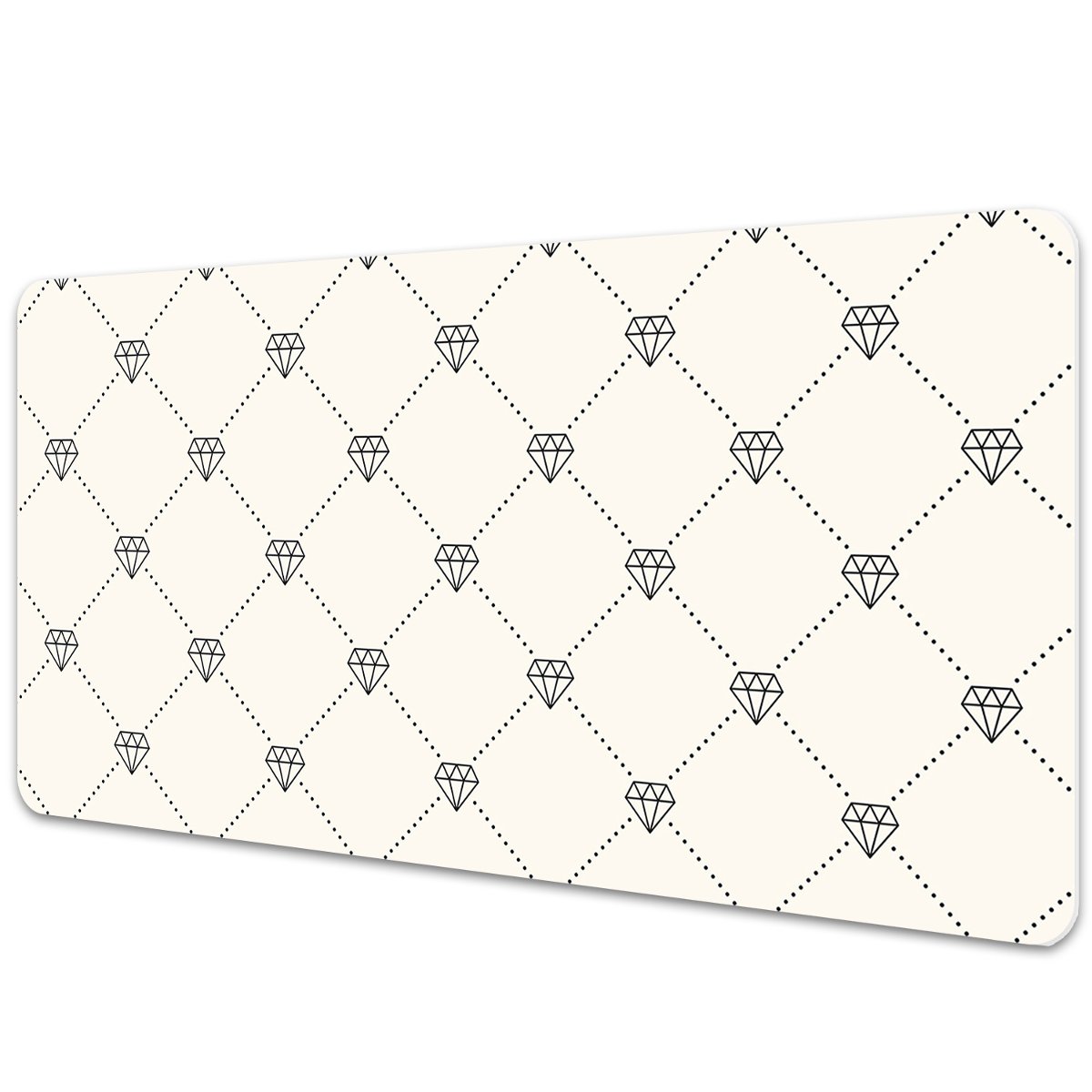 Ochronna mata na biurko Wzór w diamenty 90x45 cm