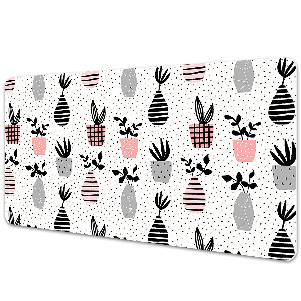 Duża podkładka na biurko Kwiaty w wazonach 90x45cm