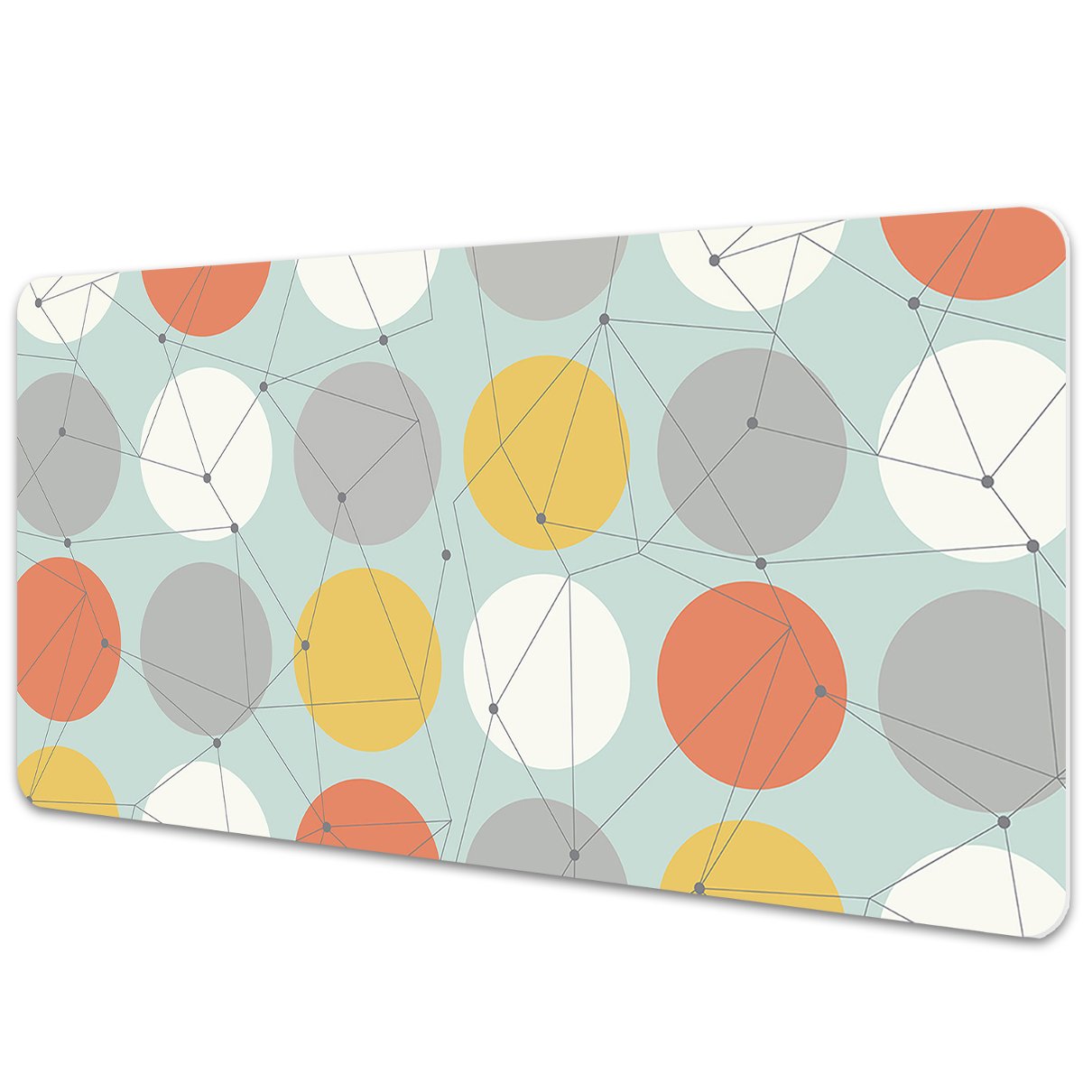 Duża podkładka na biurko Wzór geometryczny 90x45cm