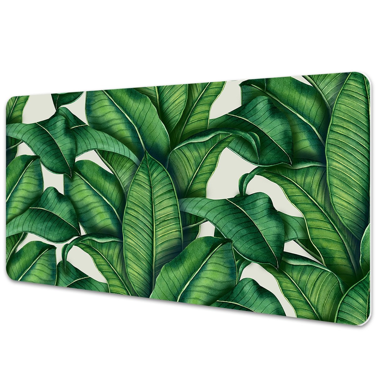 Duża podkładka na biurko Liście botaniczne 90x45cm