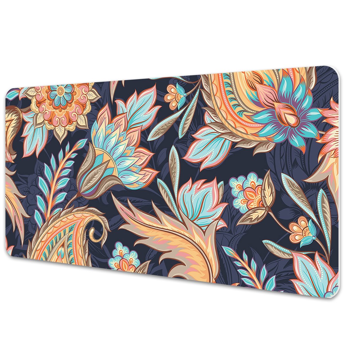 Ochronna mata podkładka na biurko Paisley 90x45 cm