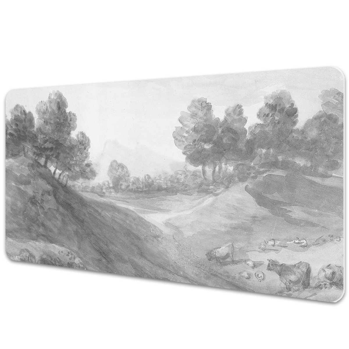 Podkładka mata ochrona biurka Styl vintage 90x45cm
