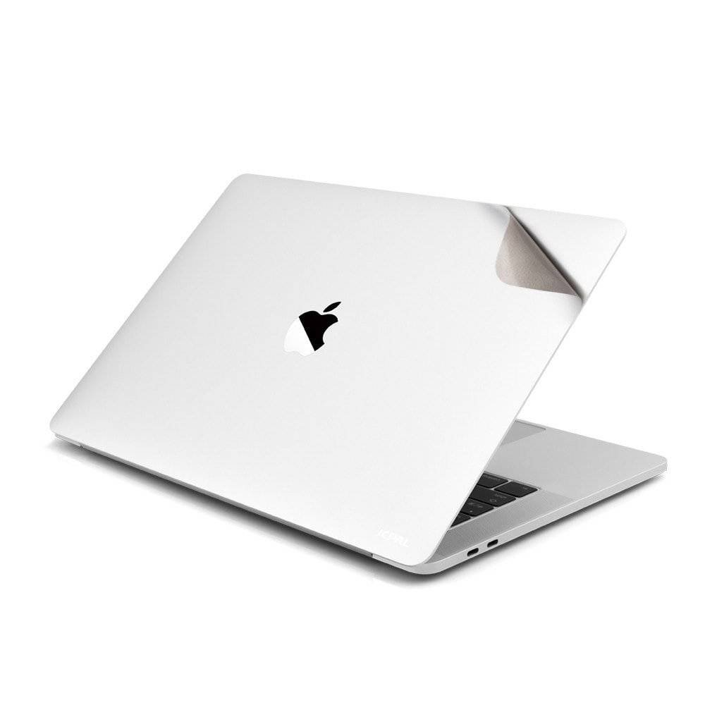JCPAL - Folia MacGuard dla MacBook PRO Retina 2016-2018 Silver (TouchBar and no TouchBar) (2 in 1)