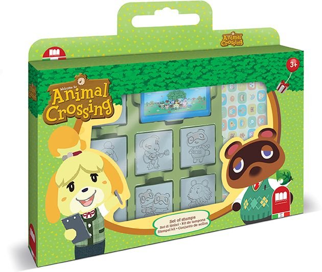 Animal Crossing - pieczątki w walizce - Multiprint