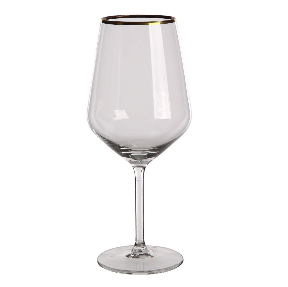 Altom RUBIN GOLD KPL. 6 KIELISZKÓW WINO CZERWONE 530ML 5902689875236