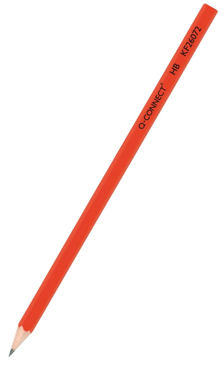 Q-connect, ołówek drewniany bez gumki HB, 12 szt.