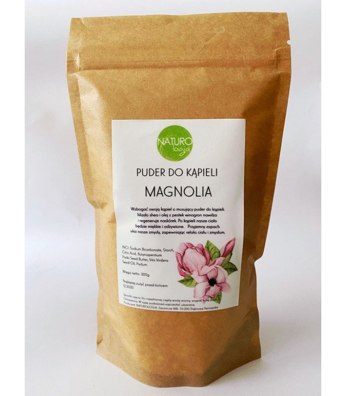 Naturologia Puder Do Kąpieli Magnolia Musujący