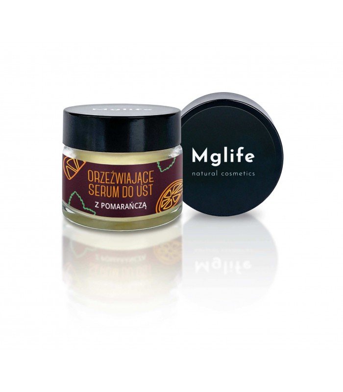 Mglife Orzeźwiające serum do ust z pomarańczą Do twarzy balsam do ust, naturalne