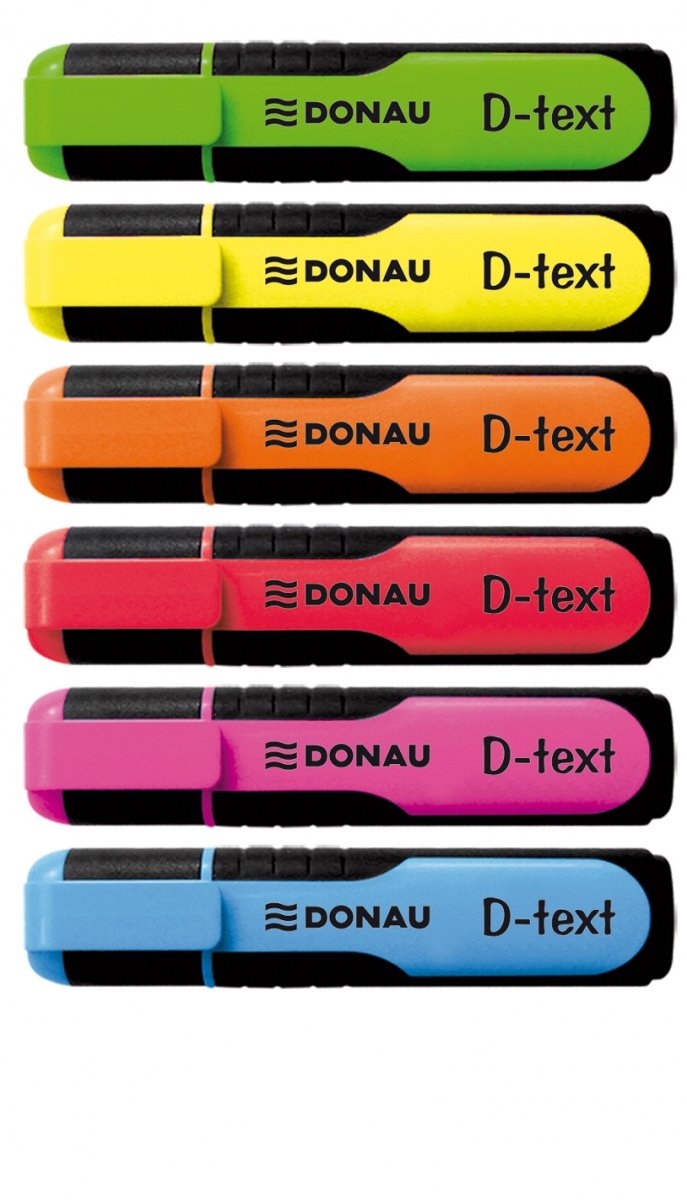 Donau, zakreślacz fluorescencyjny D-text, pomarańczowy