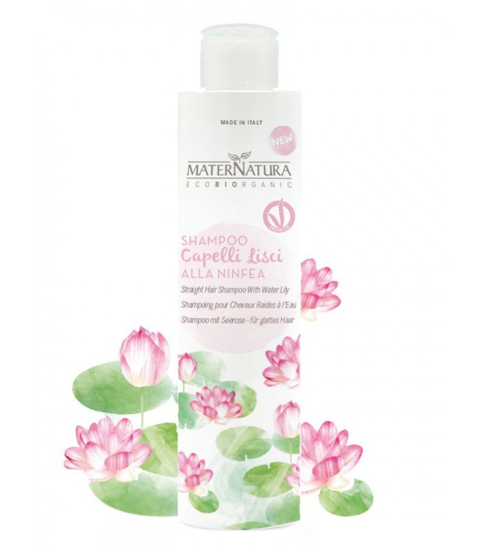 Maternatura MaterNatura Szampon z Lilią Wodną do Włosów Prostych 250 ml ED9C-58581