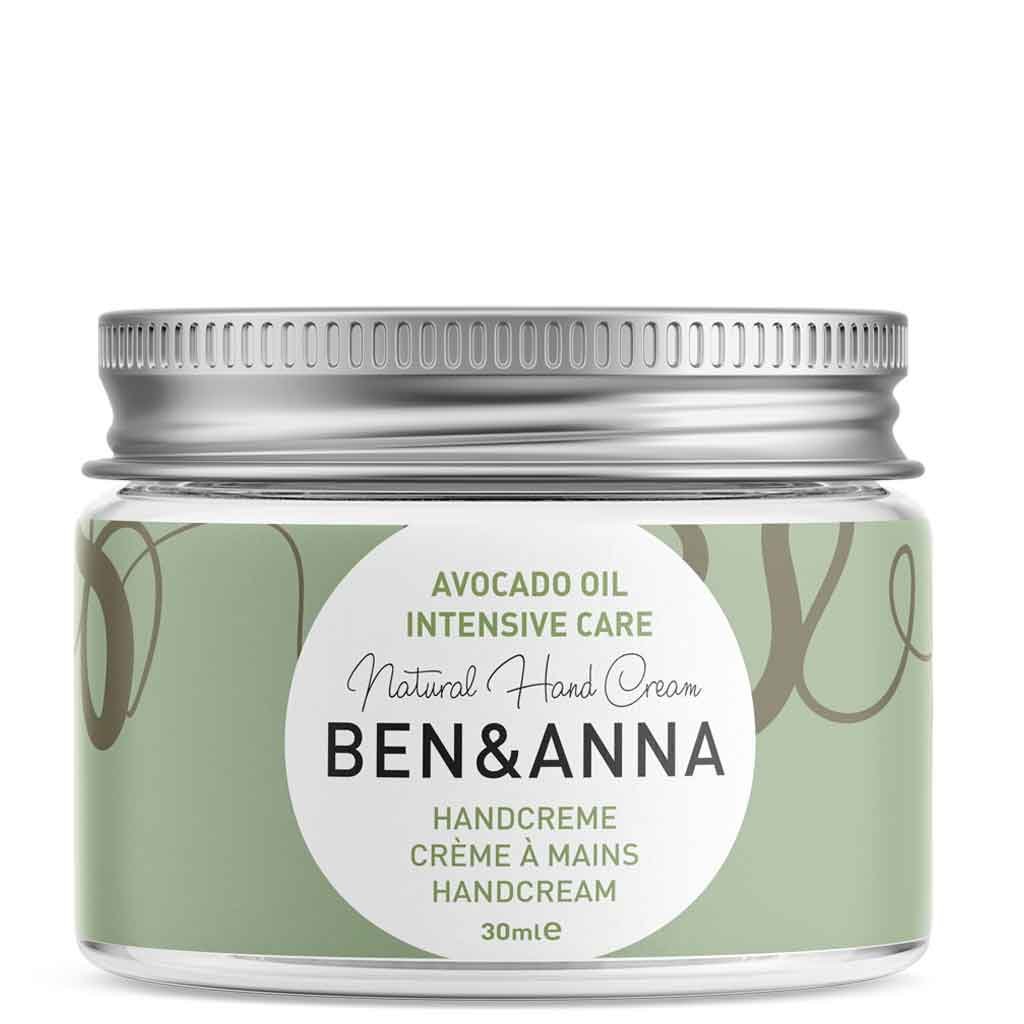 Anna BEN & Naturalny krem do rąk z olejem awokado 30 ml Ben
