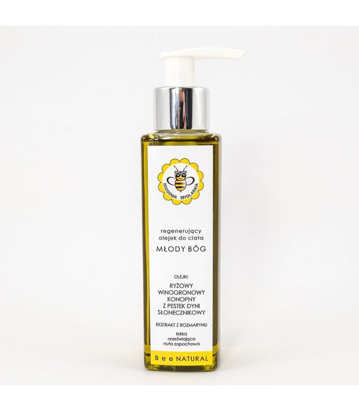 Miodowa Mydlarnia olejek do ciała Młody Bóg 150ml