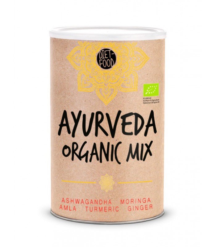 Diet-Food Mieszanka organiczna Ajurweda Mix z ashwagandhą 300 g Bio