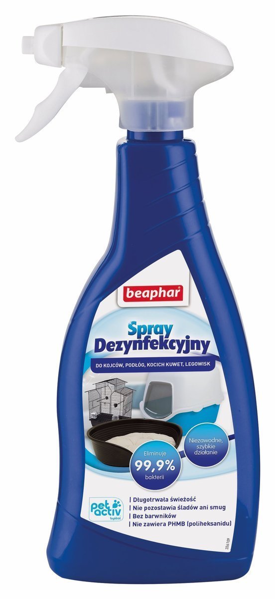 Zdjęcia - Leki i witaminy Beaphar Disinfection Spray - płyn do dezynfekcji w sprayu 500ml 