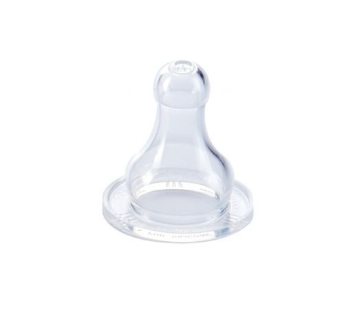 Thermobaby, Smoczek silikonowy do butelek PP, 4 m+, 2 szt.