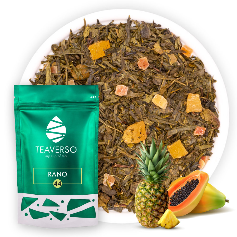 Herbata zielona z ananasem i papają Rano 100 g