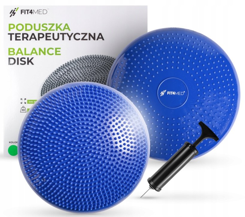 Poduszka sensoryczna Dysk Jeżyk wypustki + pompka