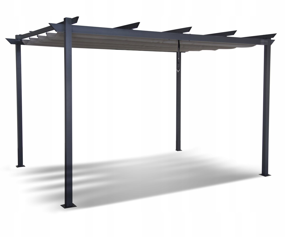 Altana Tarasowa Pergola Aluminiowa Ogrodowa 2.8X4