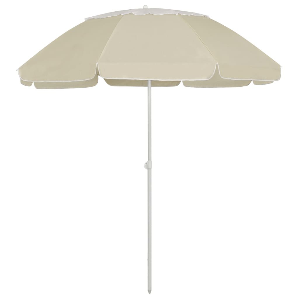 vidaXL Parasol plażowy, piaskowy żółty, 300 cm 314715