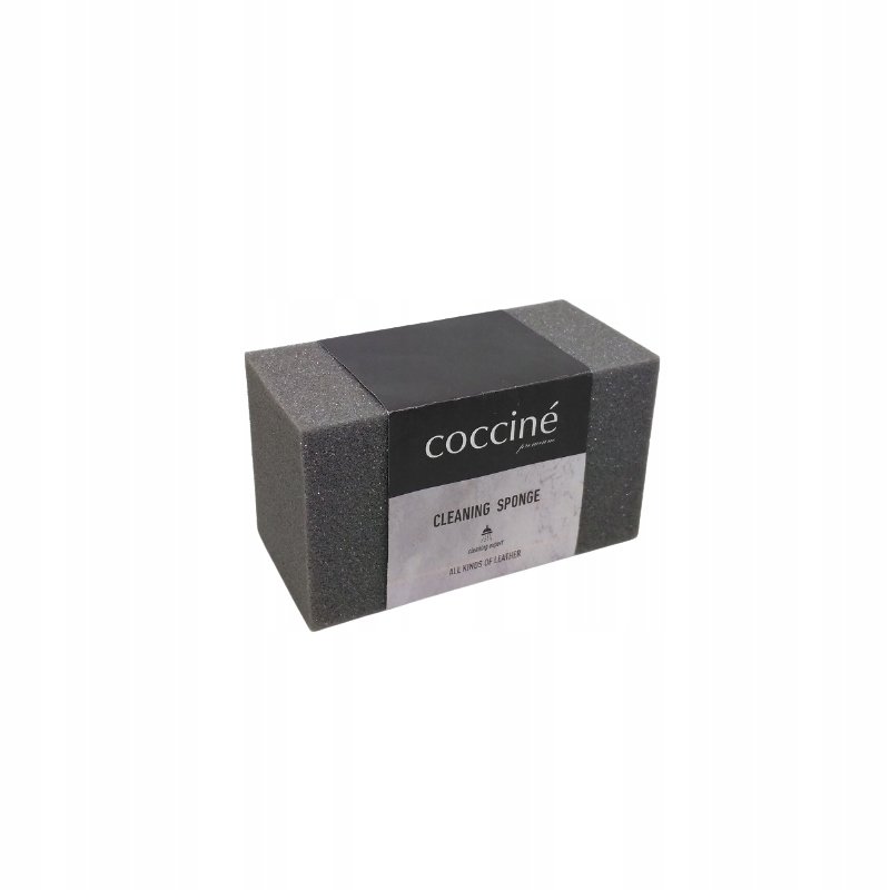 COCCINE gąbka do czyszczenia butów Coccine Cleaning Sponge kostka mycia obuwia gąbeczka czyścik nanoszenia produktów