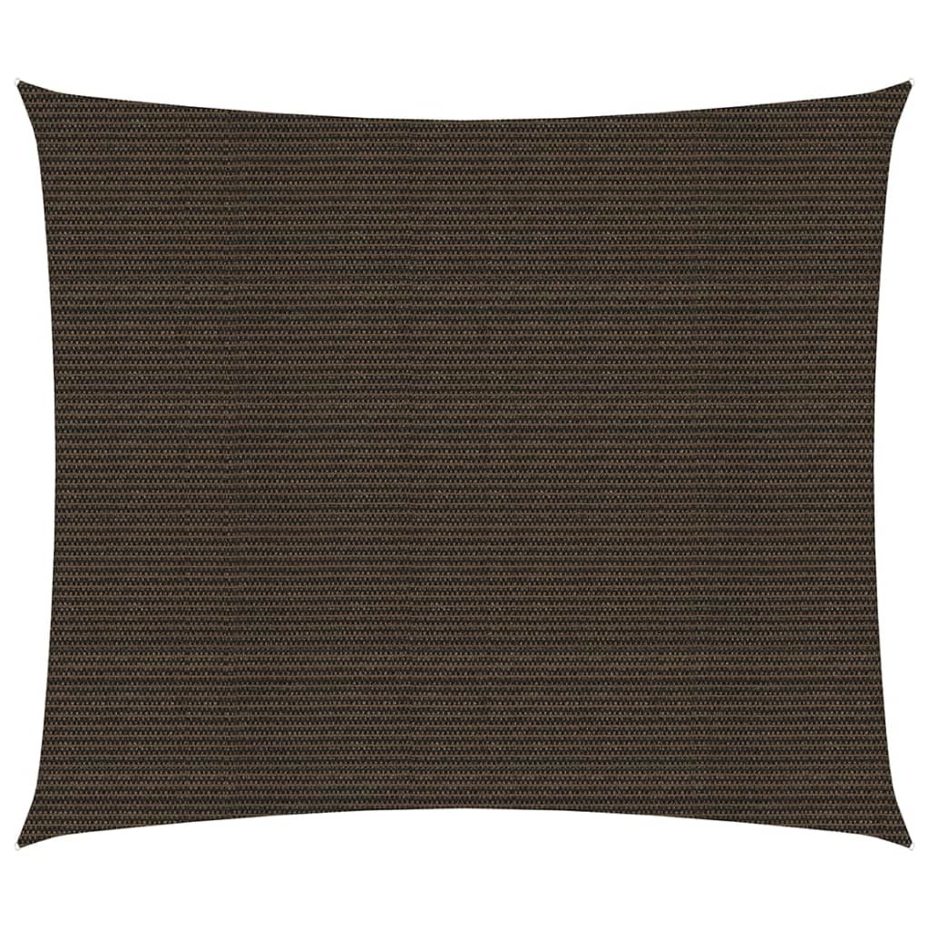 vidaXL Żagiel przeciwsłoneczny, 160 g/m, brązowy, 2,5x3 m, HDPE vidaXL