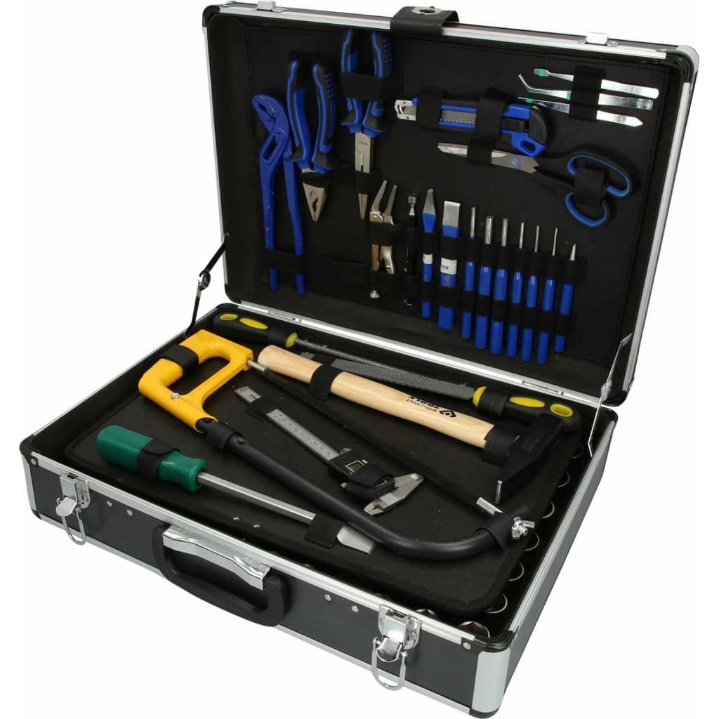BRILLIANT TOOLS Zestaw 143 narzędzi uniwersalnych w walizce, stal