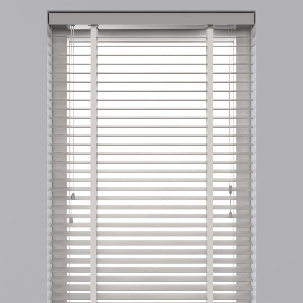 Trendiy Decosol Żaluzje drewniane, 50 mm, 60x180 cm, białe