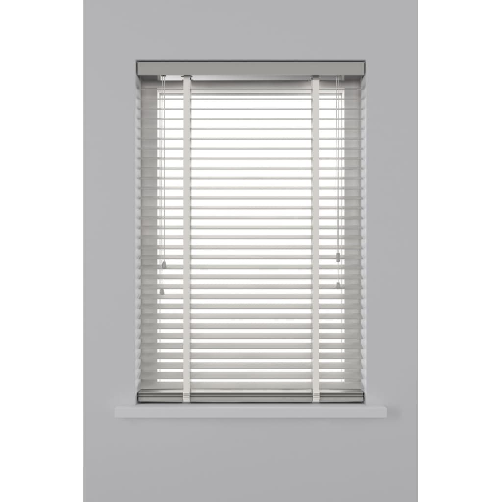 Trendiy Decosol Żaluzje drewniane, poziome, 50 mm, 160x180 cm, białe 8711439310258