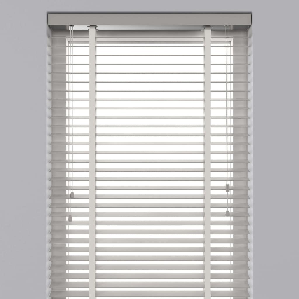 Trendiy Decosol Żaluzje drewniane, 50 mm, 80 x 180 cm, białe