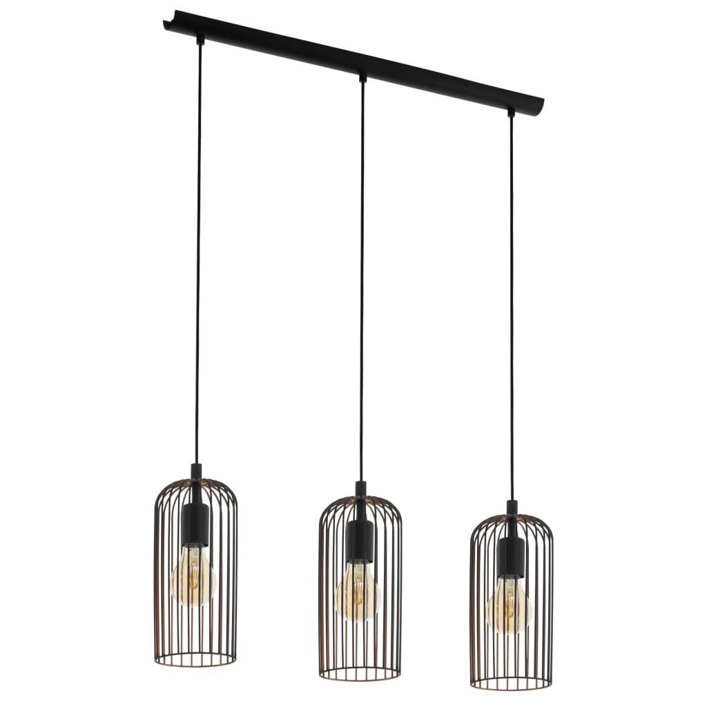 Eglo 49645 - Żyrandol na lince ROCCAMENA 3xE27/60W/230V