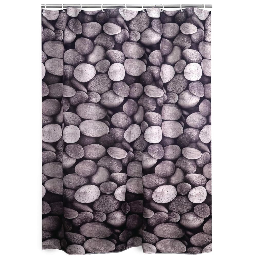 Ridder 403270 00 zasłona prysznicowa tekstylna ok. 180 x 200 cm, piedras 403270-00