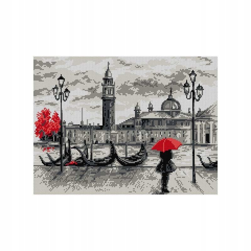 Ariadna, kanwa z nadrukiem Wenecja 8034