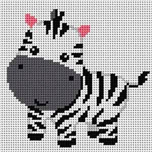 Ariadna, kanwa z nadrukiem zebra 1031