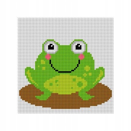 Ariadna, kanwa z nadrukiem żabka 1037