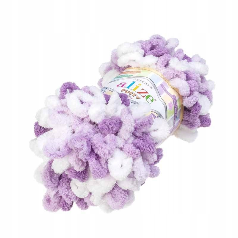 Alize, włóczka Puffy Color 5923